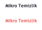 Mikro Temizlik